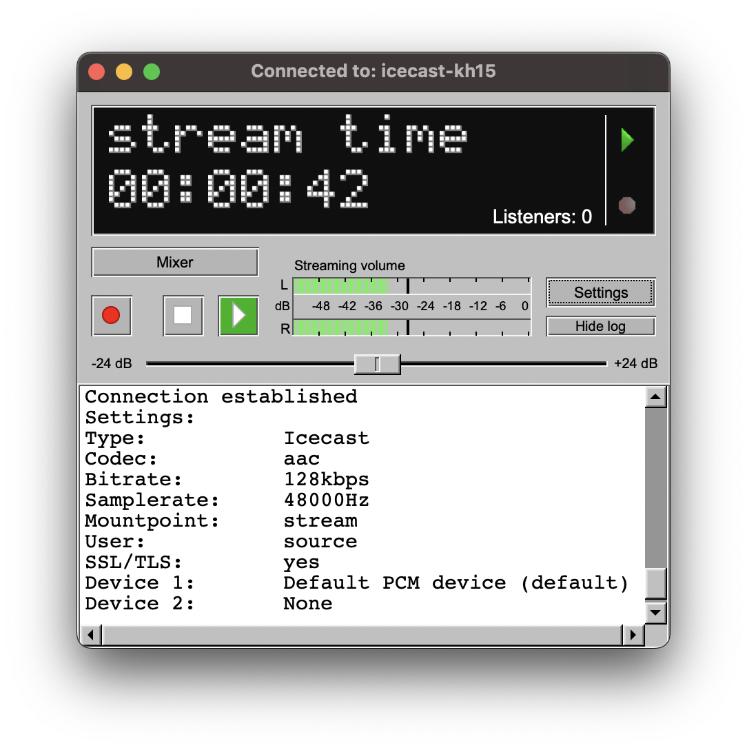 mp3 sream server for mac